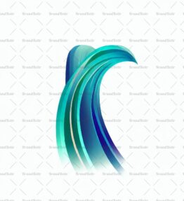 Abstrakter Wasserfall